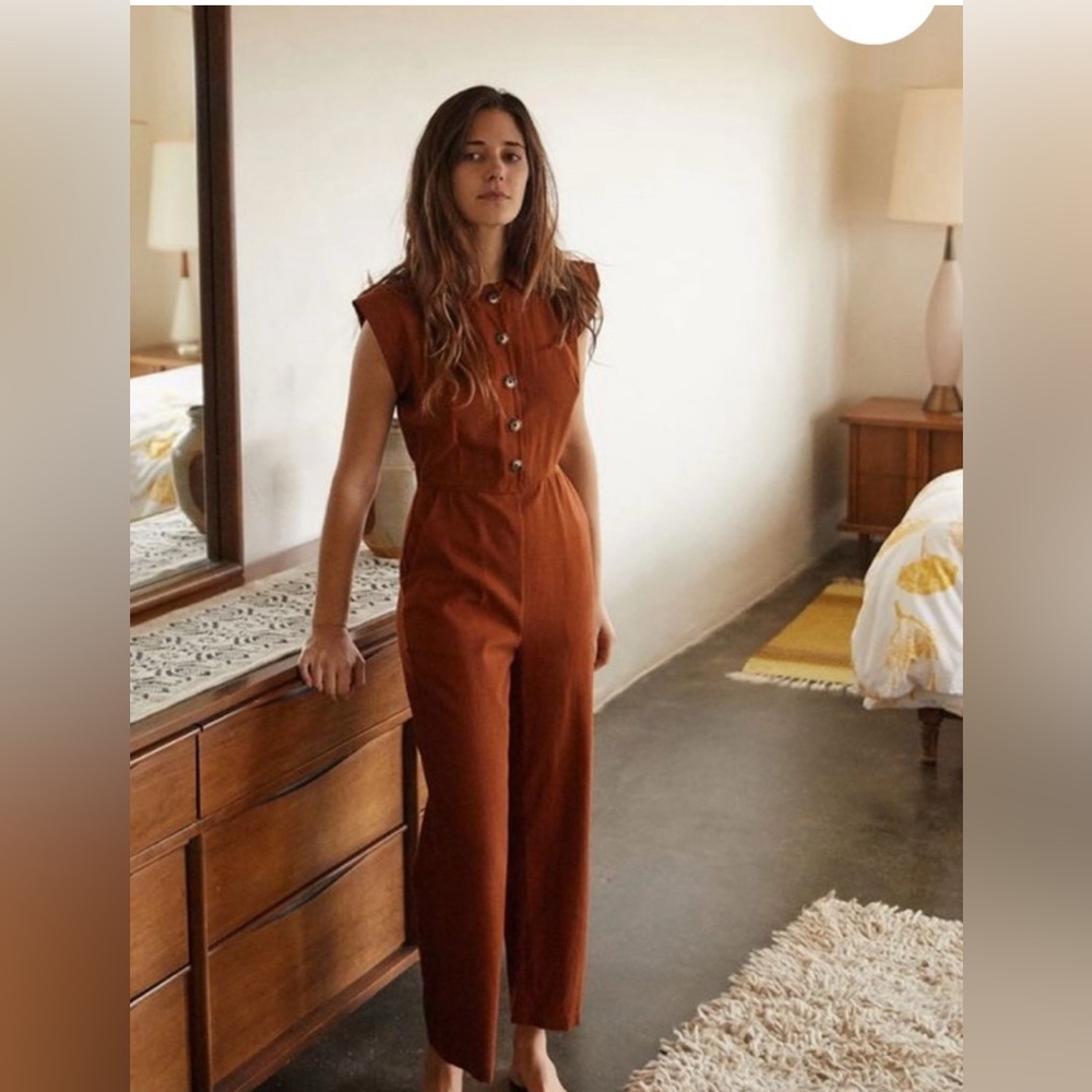 Christy Dawn Phoebe Jumper in Rust